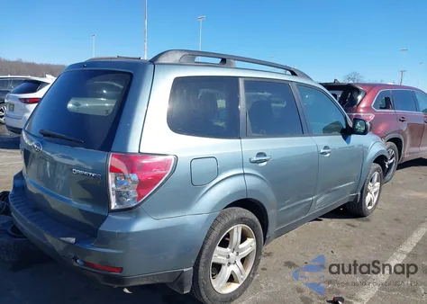 2010 Subaru Forester 2.5X Premium from USA, damaged, VIN JF2SH6CC6AH703861